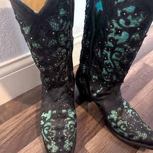 Corral cowgirl boots tall size 9